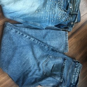 Zara and Dynamite jeans